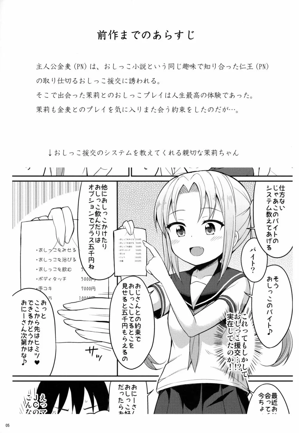 本当にあったおしっこ援交2 Page.4