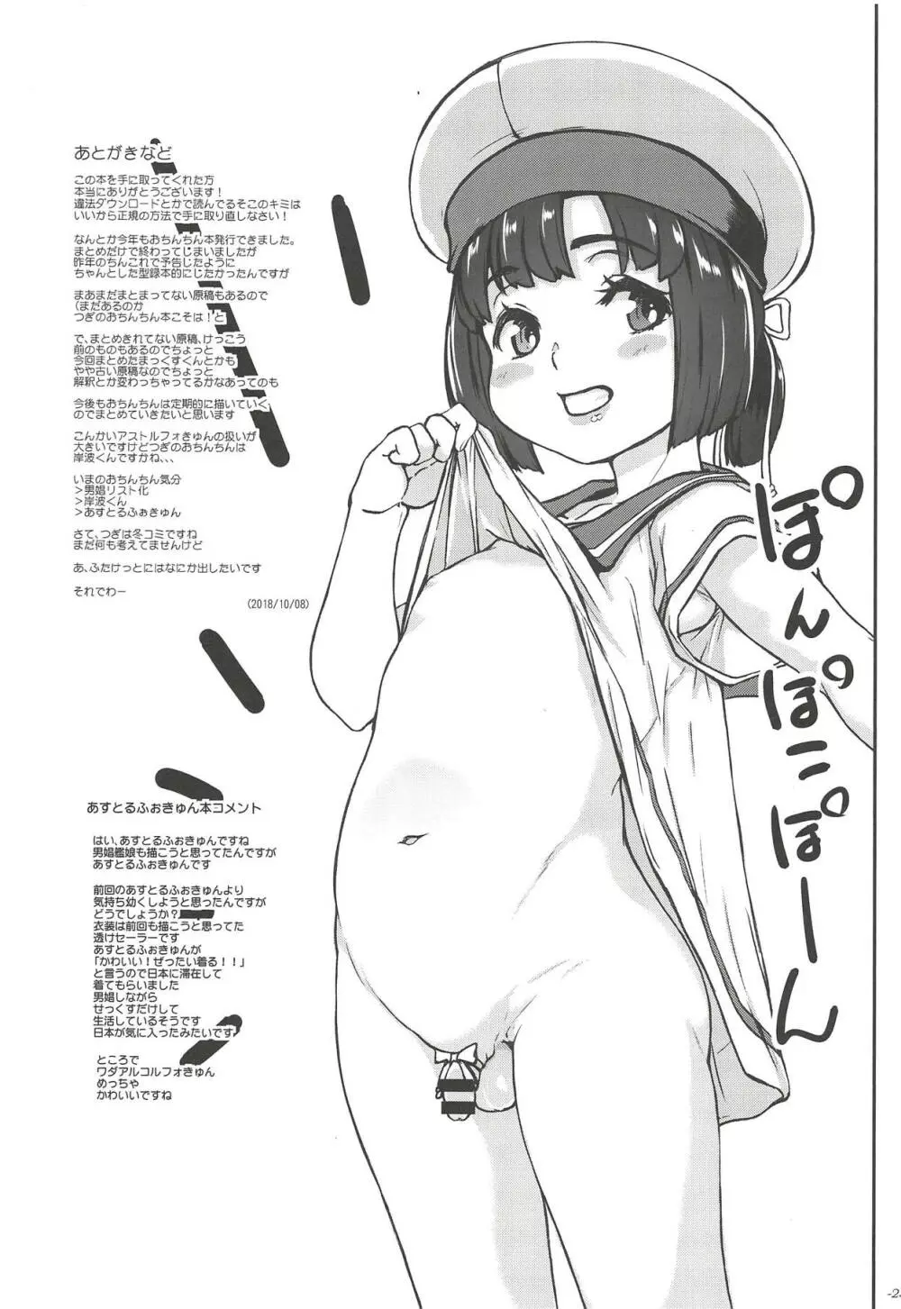 ちんこれ 艦娘他コスプレ男娼型録 Page.24