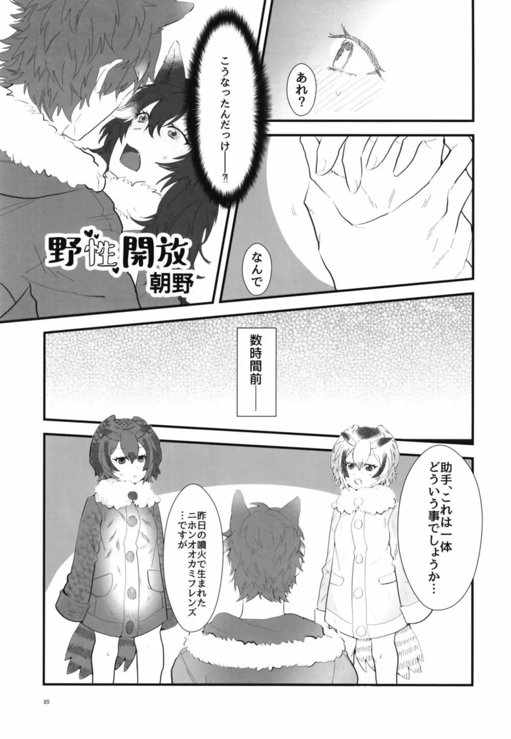 イイ顔いただきっ！えっちなタイリクオオカミ合同 Page.85