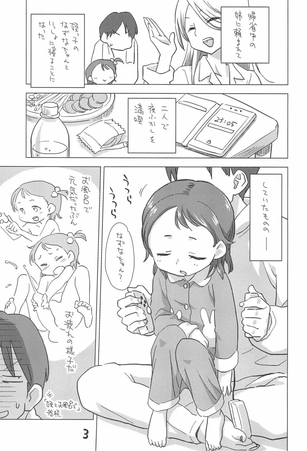 姪と夜ふかし Page.3