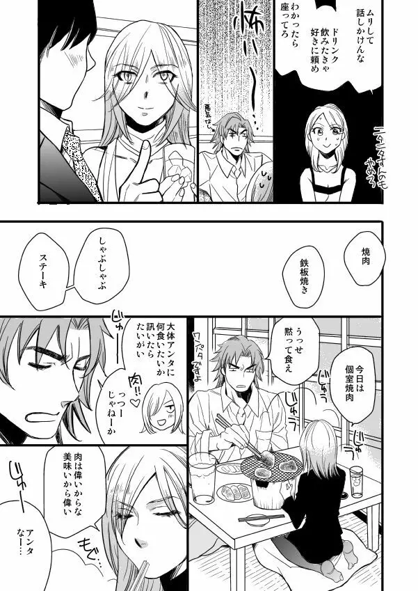 銅橋×青八木女体化まんが Page.13