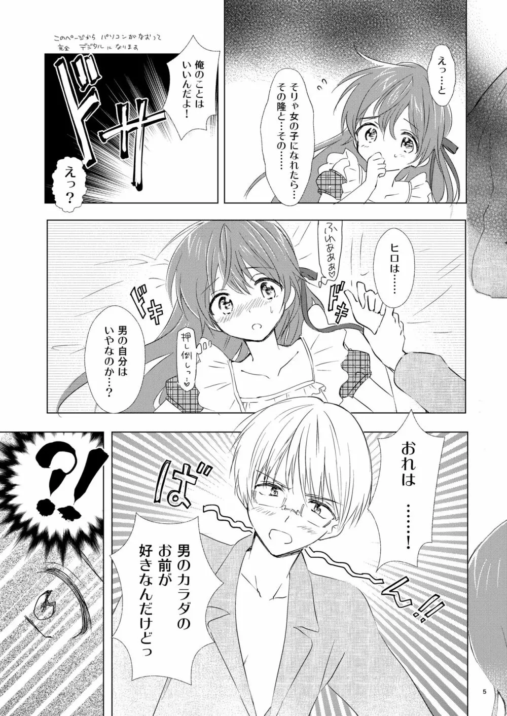 オトコノコはお好き? Page.6