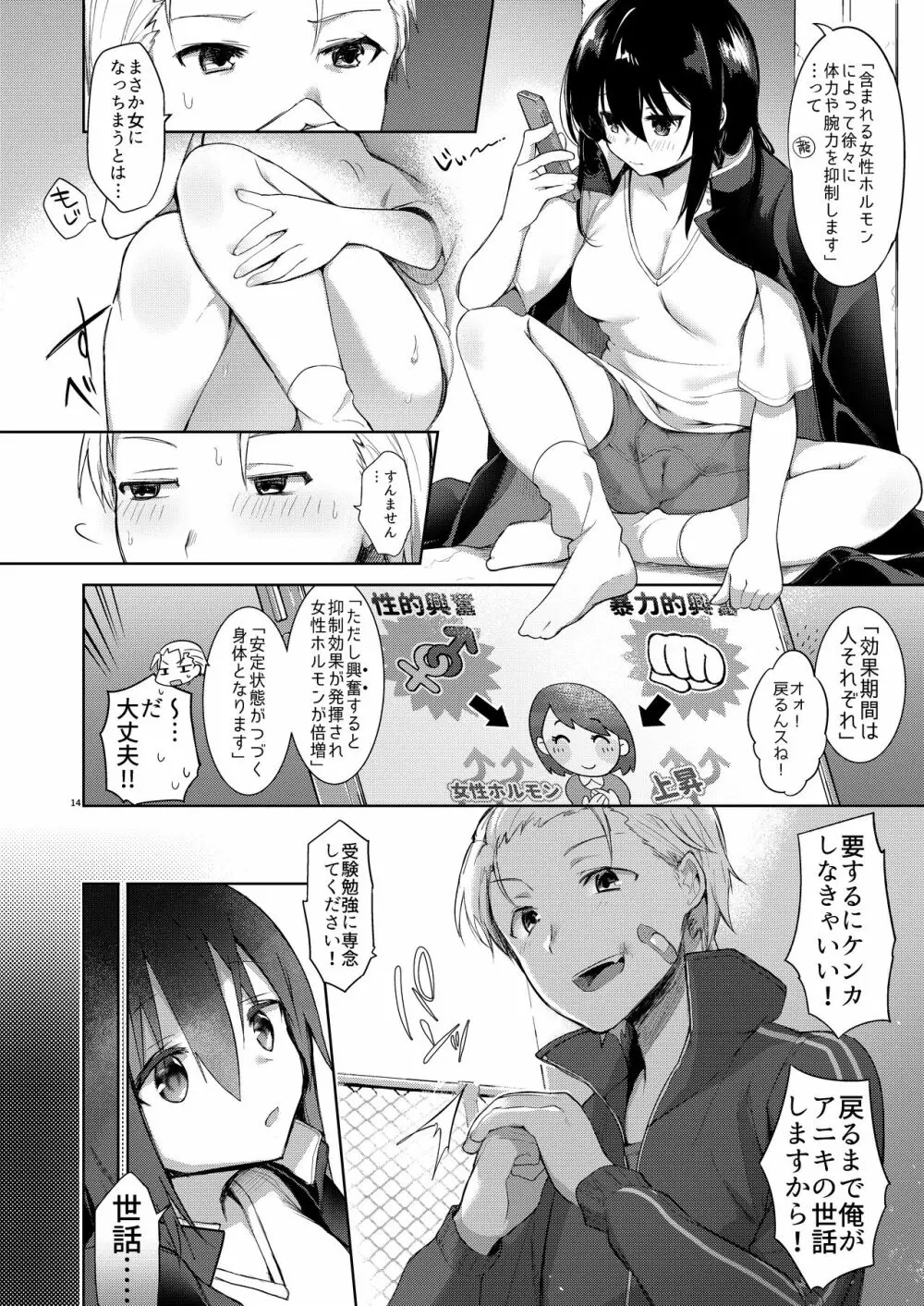 浴衣とレイプとアニキと俺と。 ―完全版― Page.13