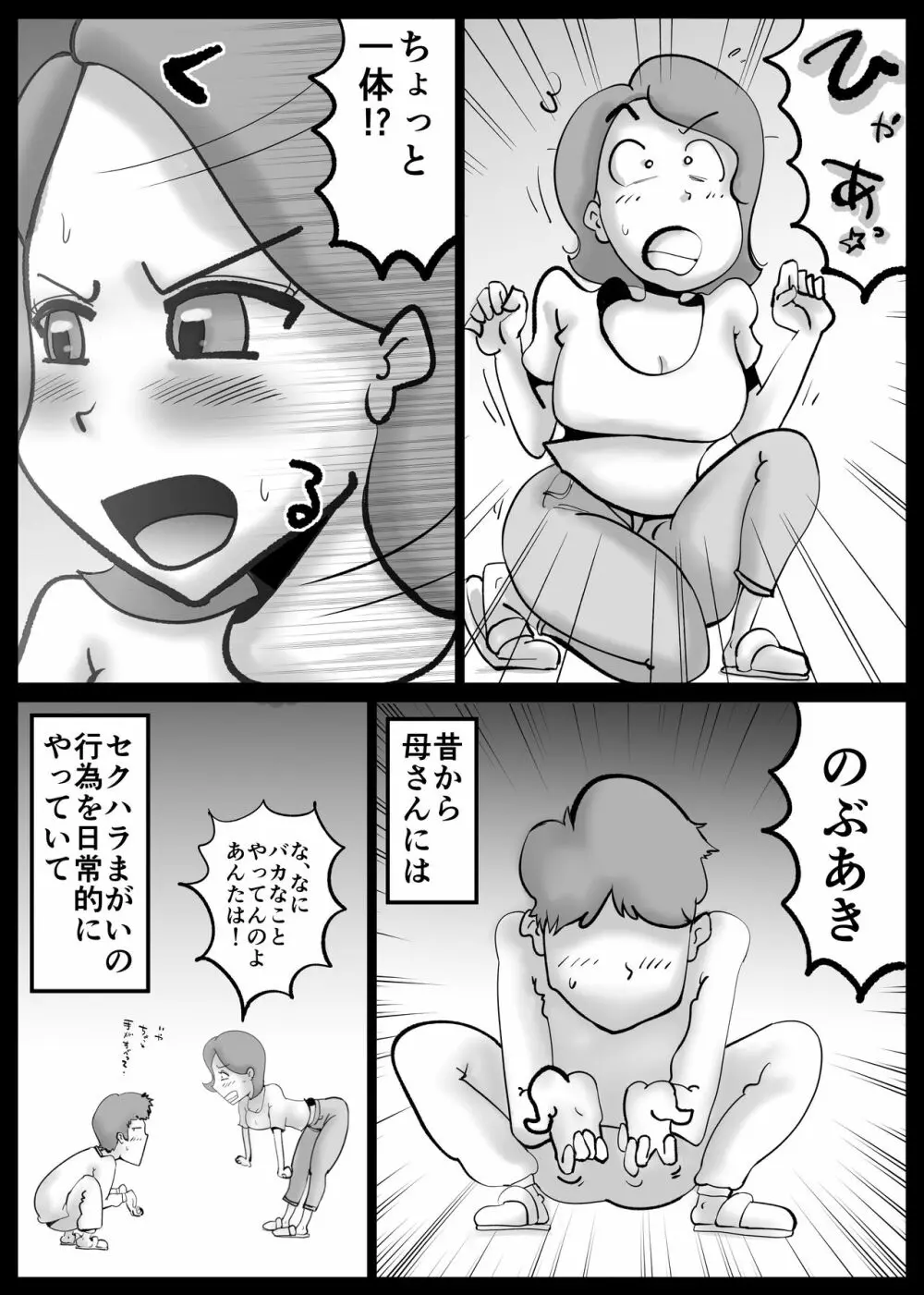 母さんが父さんと間違えて俺とセックスしちゃった Page.5