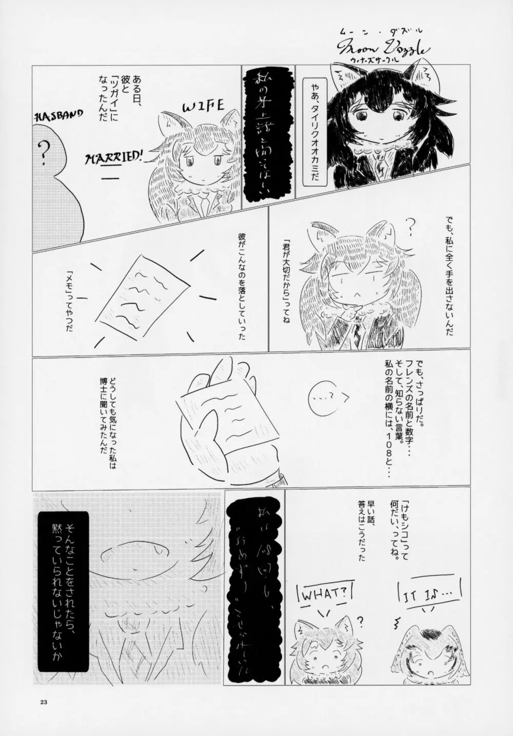 フレンズ逆レイプ合同誌～アニマルガールによる性的暴行被害記録集～ Page.22