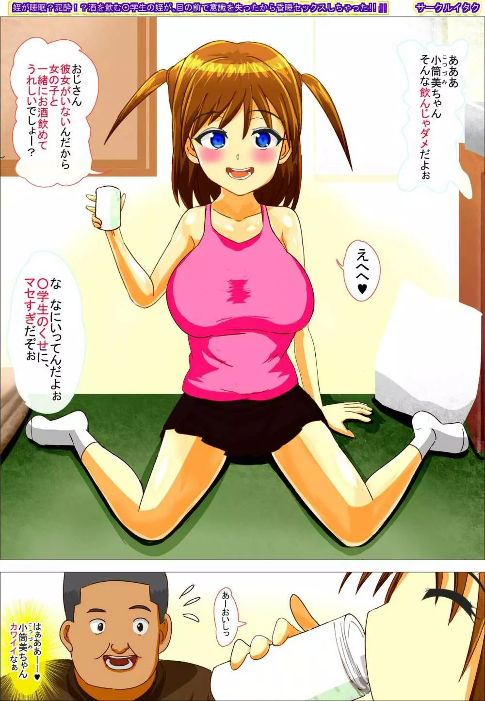 姪が睡眠?泥酔!? 酒を飲む○学生の姪が 目の前で意識を失ったから 昏睡セックスしちゃった!! Page.167