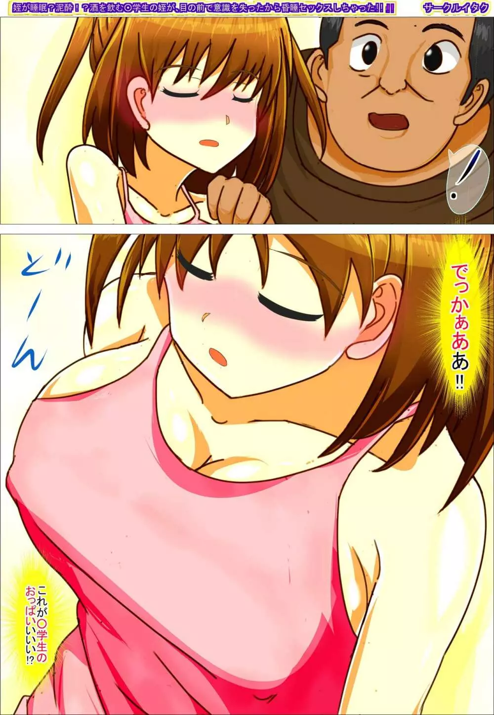 姪が睡眠?泥酔!? 酒を飲む○学生の姪が 目の前で意識を失ったから 昏睡セックスしちゃった!! Page.169