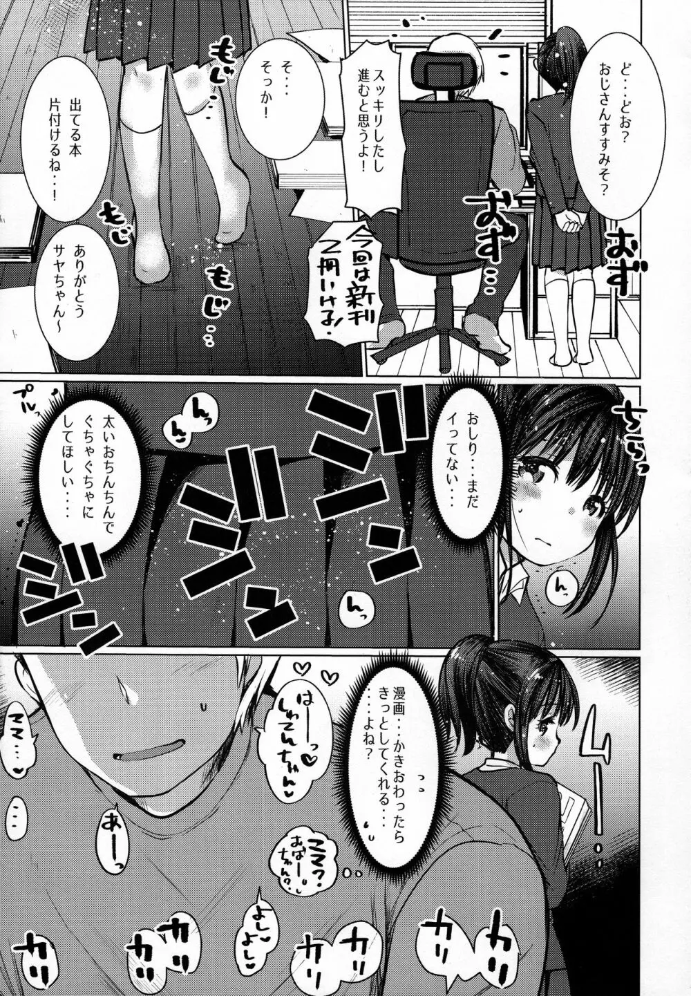 原稿サボって姪っ子とセックスした Page.9