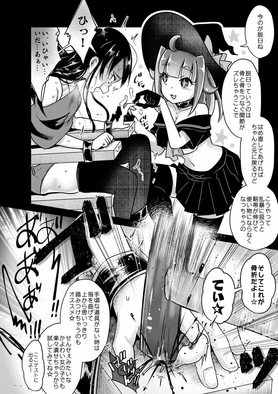 リョナ図鑑～指責め・眼球責め～ Page.8