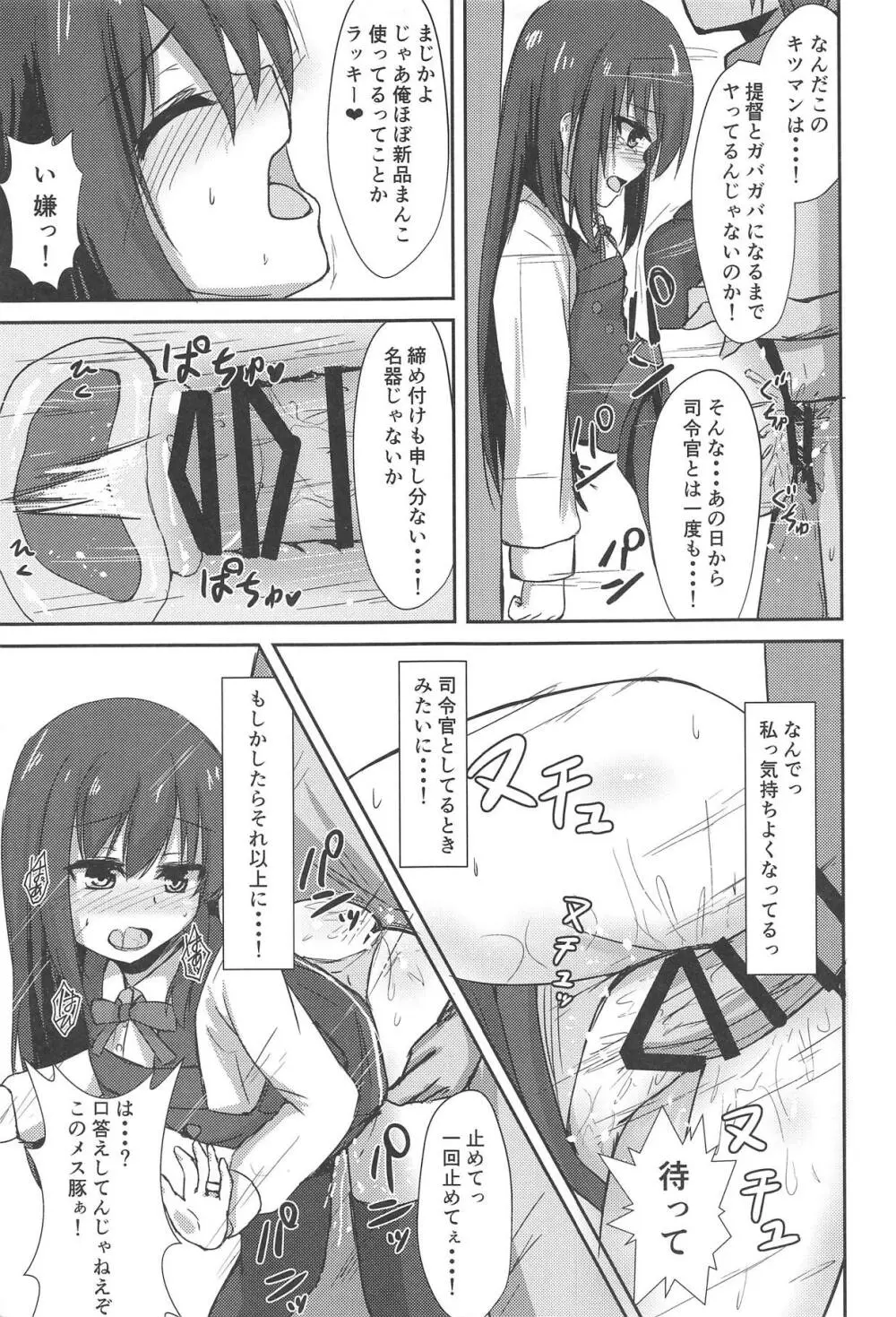 朝潮ちゃんの性処理週間 Page.10