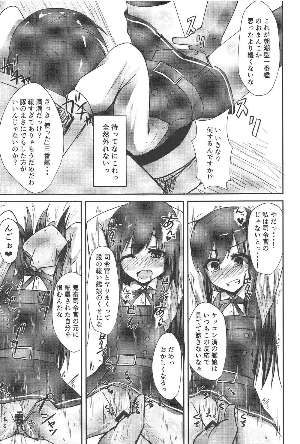 朝潮ちゃんの性処理週間 Page.8