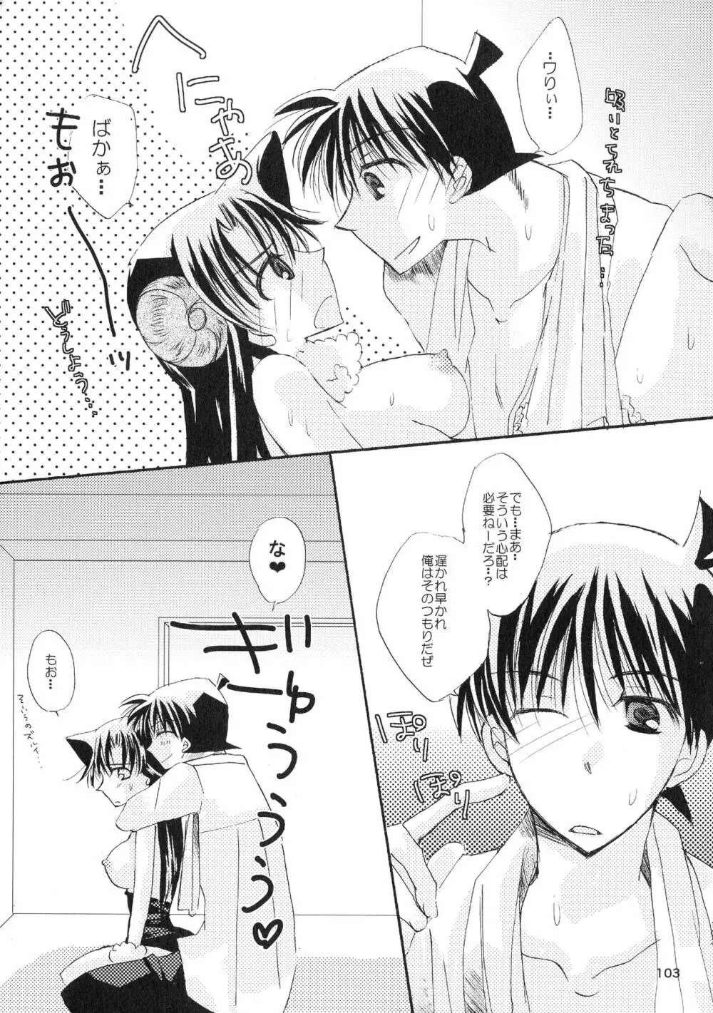 (SPARK11) [T・K・H・K (はやみあや)] MACARON-CHOCOLAT-DOLCE (名探偵コナン) Page.103