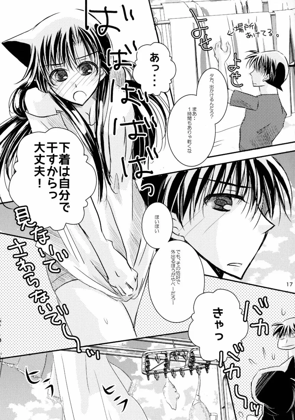 (SPARK11) [T・K・H・K (はやみあや)] MACARON-CHOCOLAT-DOLCE (名探偵コナン) Page.17