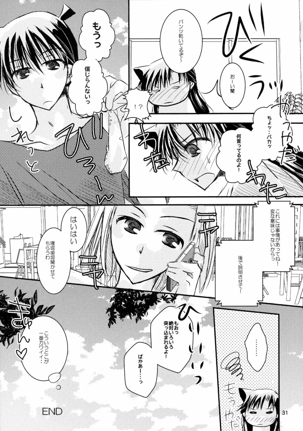 (SPARK11) [T・K・H・K (はやみあや)] MACARON-CHOCOLAT-DOLCE (名探偵コナン) Page.31