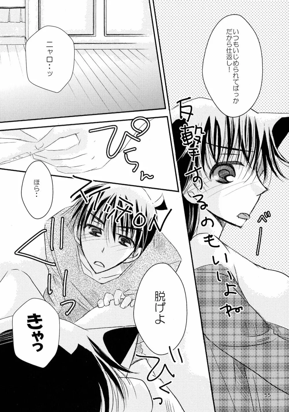 (SPARK11) [T・K・H・K (はやみあや)] MACARON-CHOCOLAT-DOLCE (名探偵コナン) Page.55