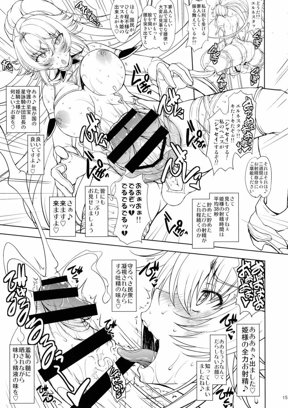 姫騎士様は視られたい! Page.15