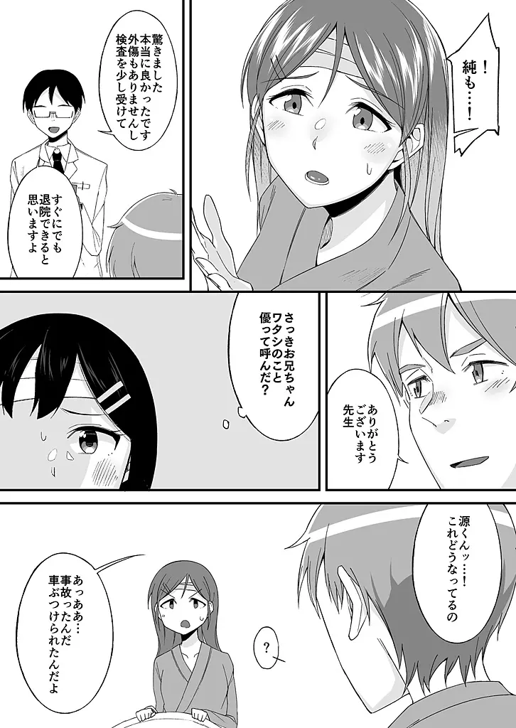 「妹のカラダの彼女」と「彼女のカラダの妹」、どっちのナカが気持ちいい？1-2 Page.13