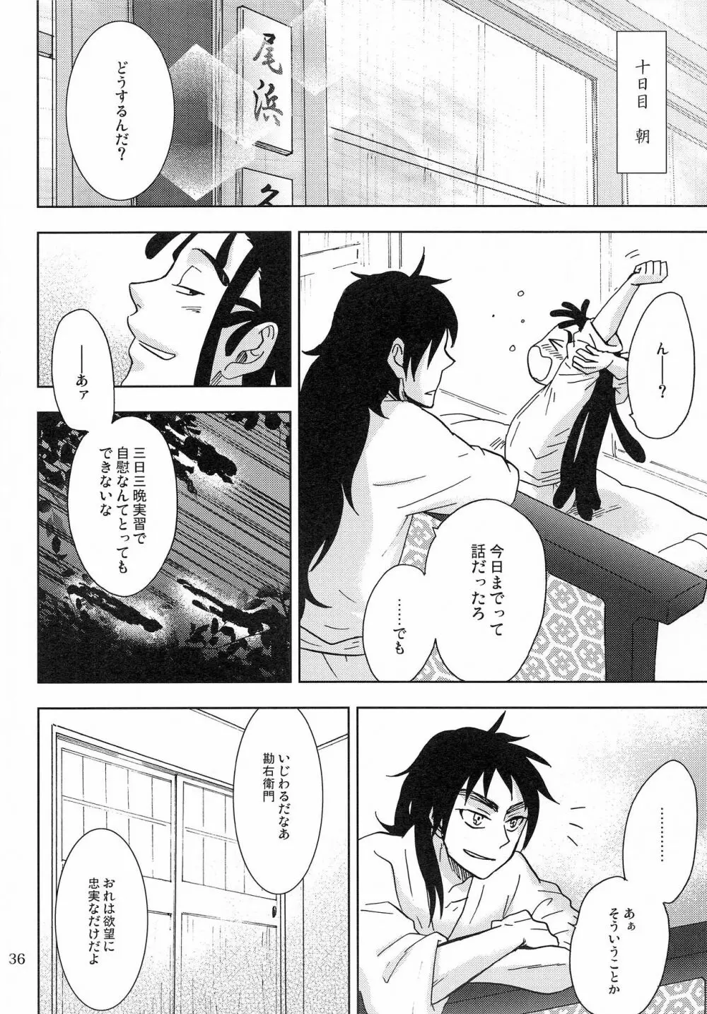 かんじるちくびのつくりかた Page.35