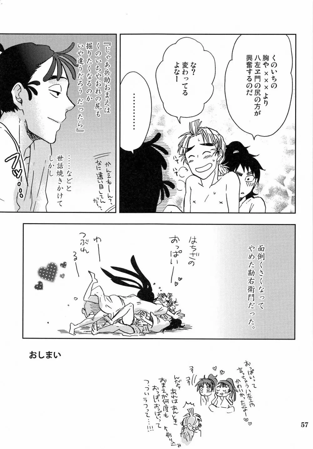 かんじるちくびのつくりかた Page.56