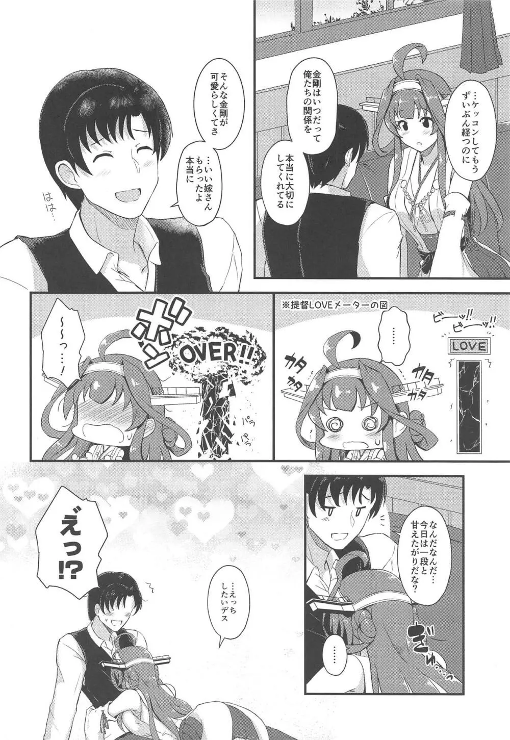 金剛のLOVEがあふれたら Page.7