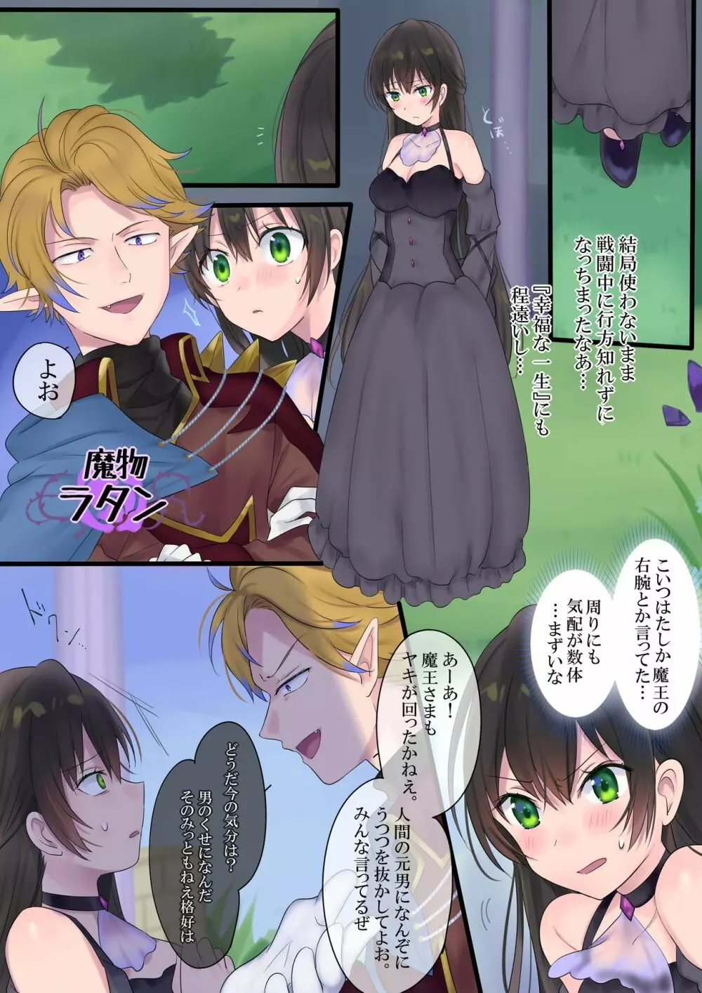 永遠、買います ~魔法で「姫」にされた勇者と、魔王のものがたり~ Page.25