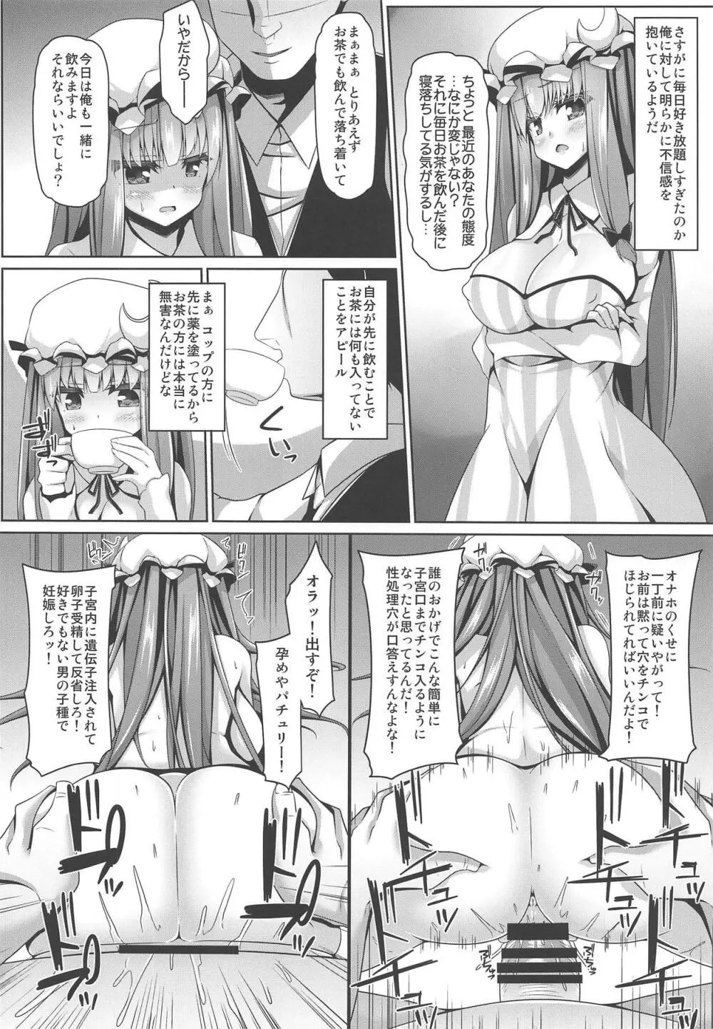 寝ているパチュリーには何をしてもよい Page.15