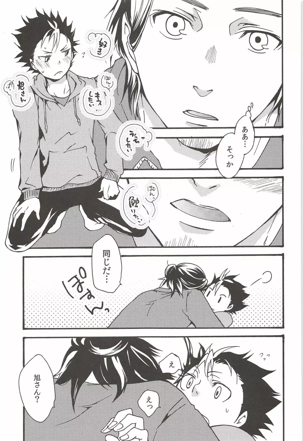 旭のような夕日をつれて Page.87