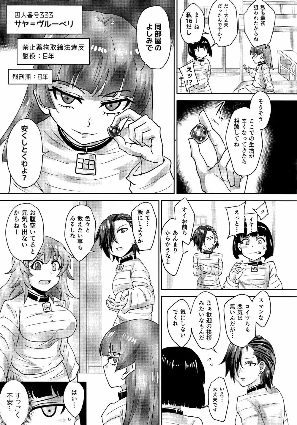 ふたなりプリズン2 第六監獄報告・弐 Page.8