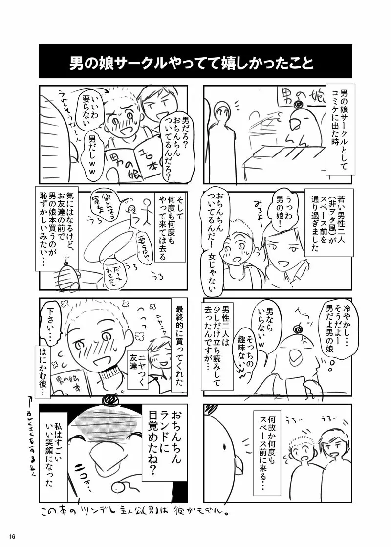 酔った先輩に連れられて男の娘ヘルスに来てみた件 Page.13