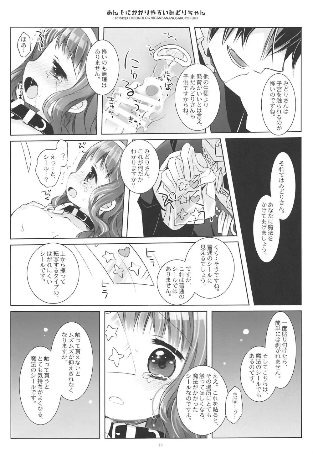 あんじにかかりやすいみどりちゃん Page.12