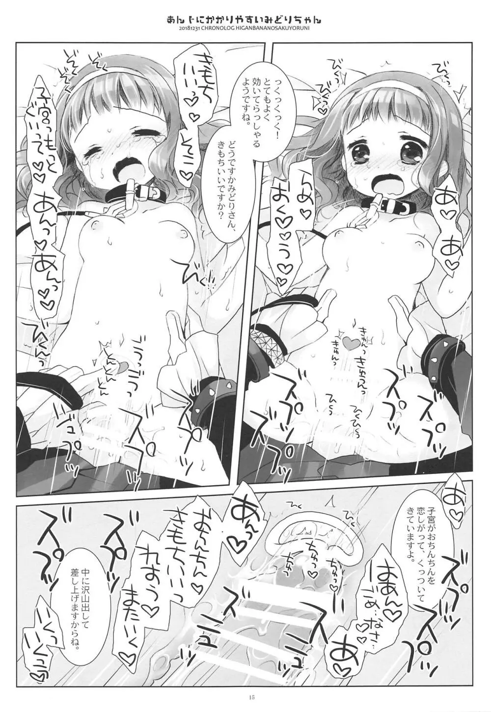 あんじにかかりやすいみどりちゃん Page.14