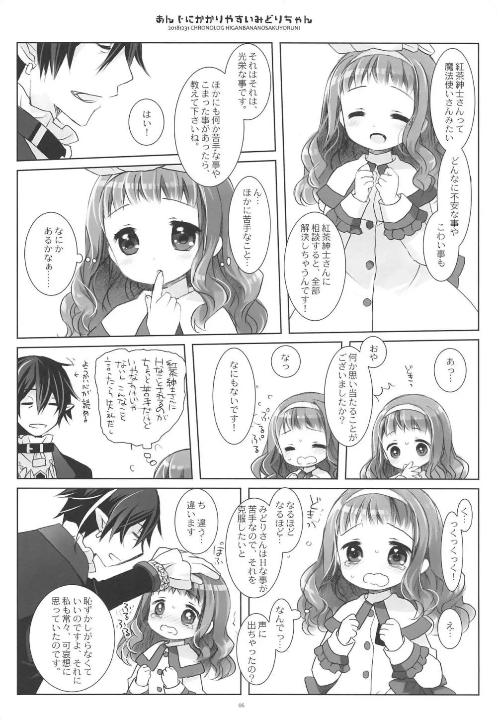 あんじにかかりやすいみどりちゃん Page.5