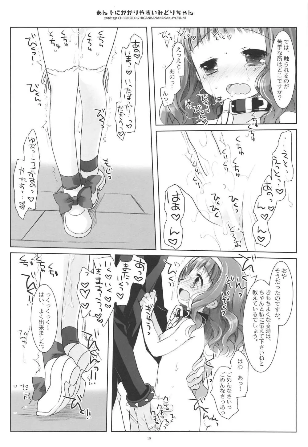 あんじにかかりやすいみどりちゃん Page.9