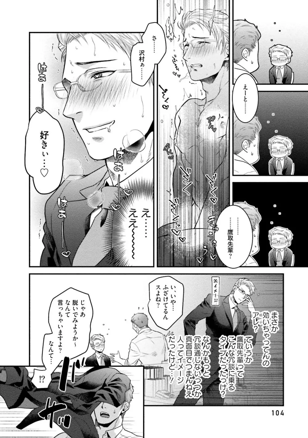 ノンケ童貞の俺がビッチ上司に食われた話 Page.107