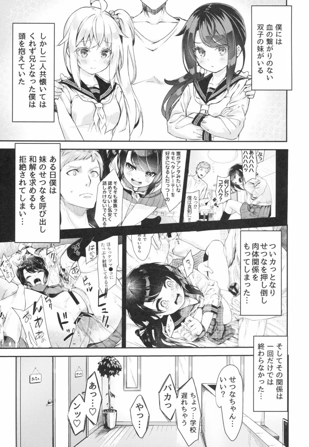 シスターブリーディング2 義妹・月宮みらい アオカン調教編 Page.2