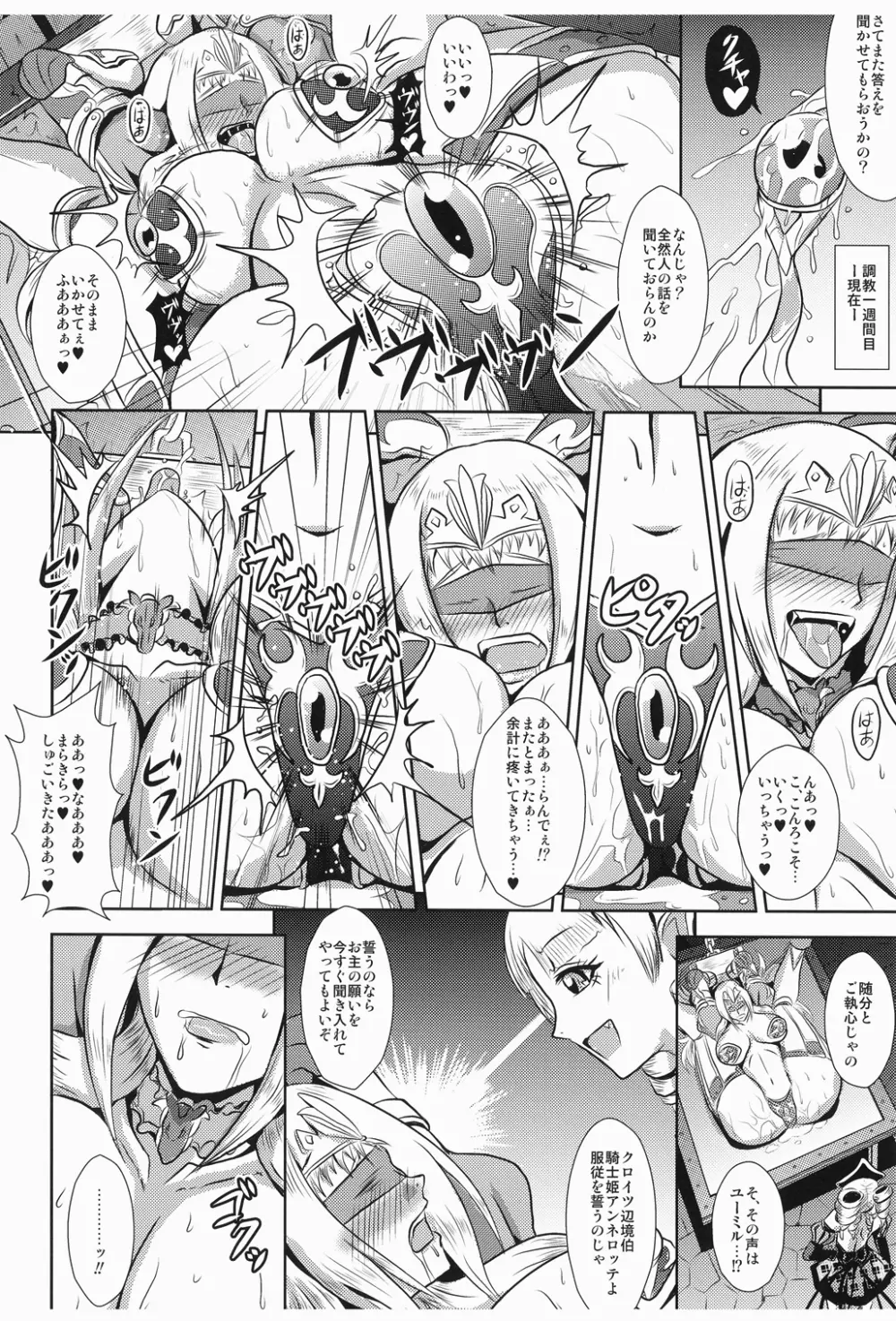 犯虐のプリンセスナイト Page.11