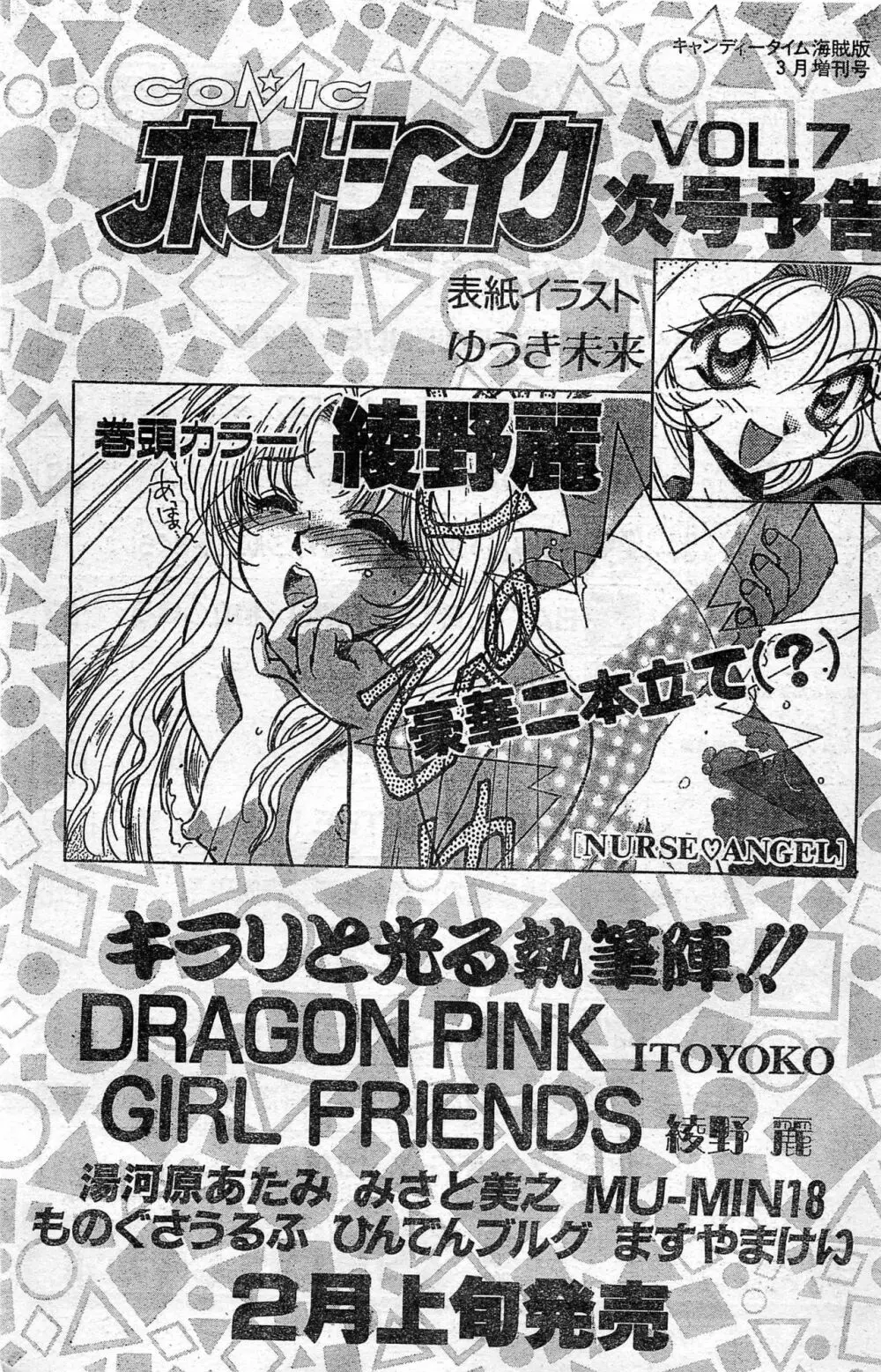 COMIC ホットシェイク キャンディータイム海賊版 1994年2月号増刊 Page.203