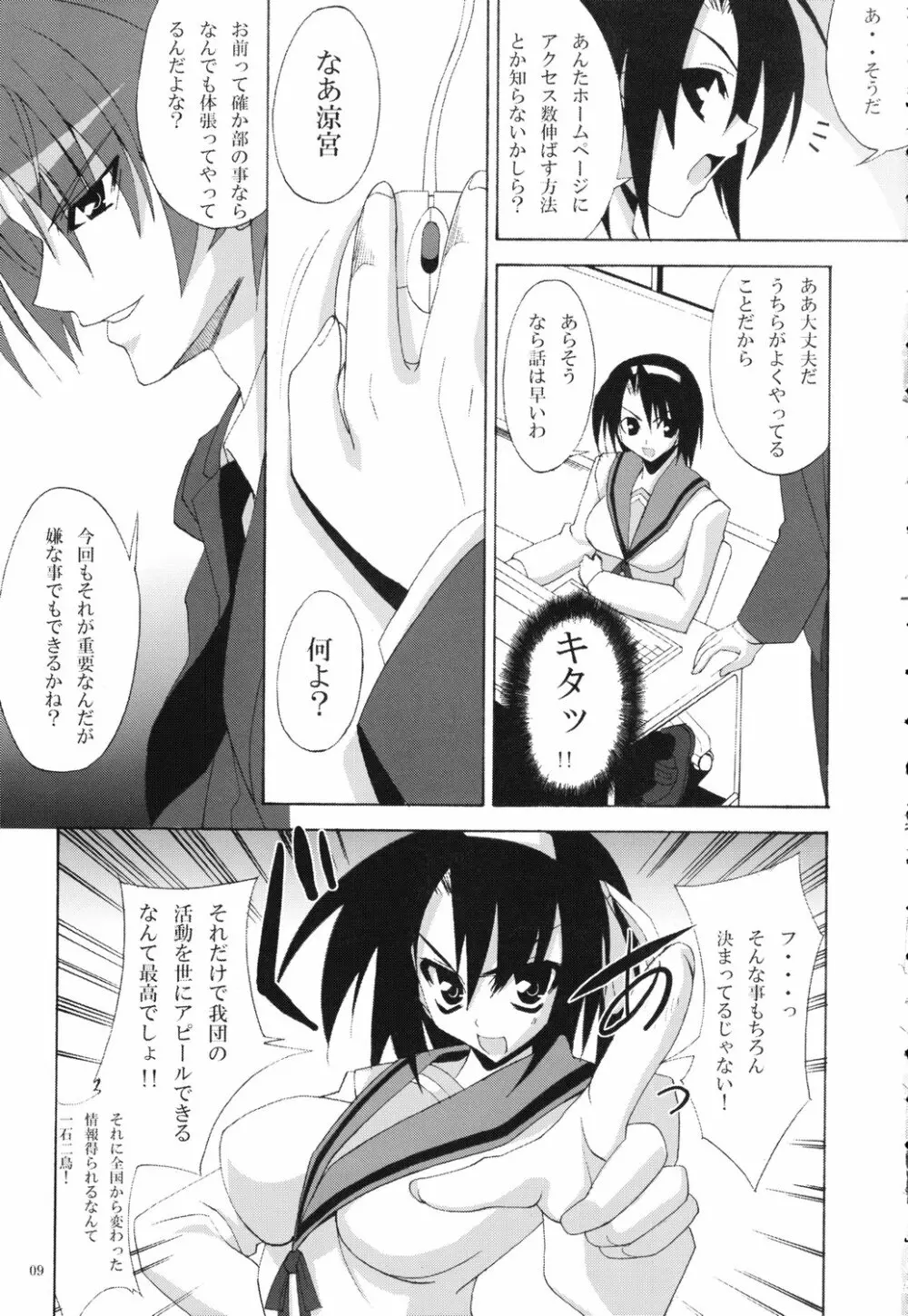 涼宮ハルヒの執行計画 Page.8