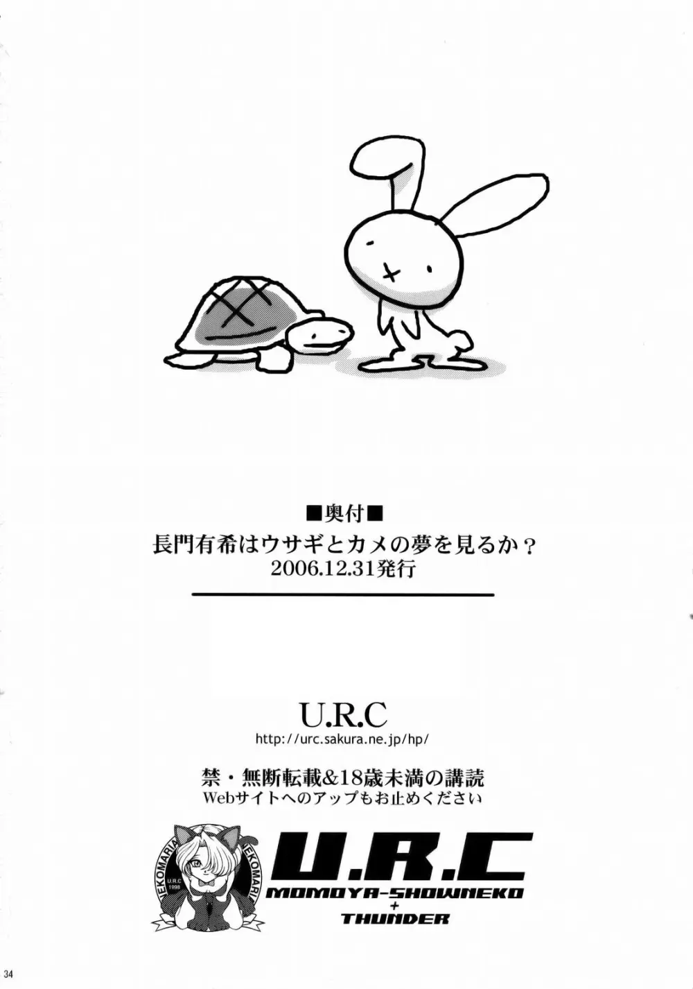長門有希はウサギとカメの夢を見るか? Page.33
