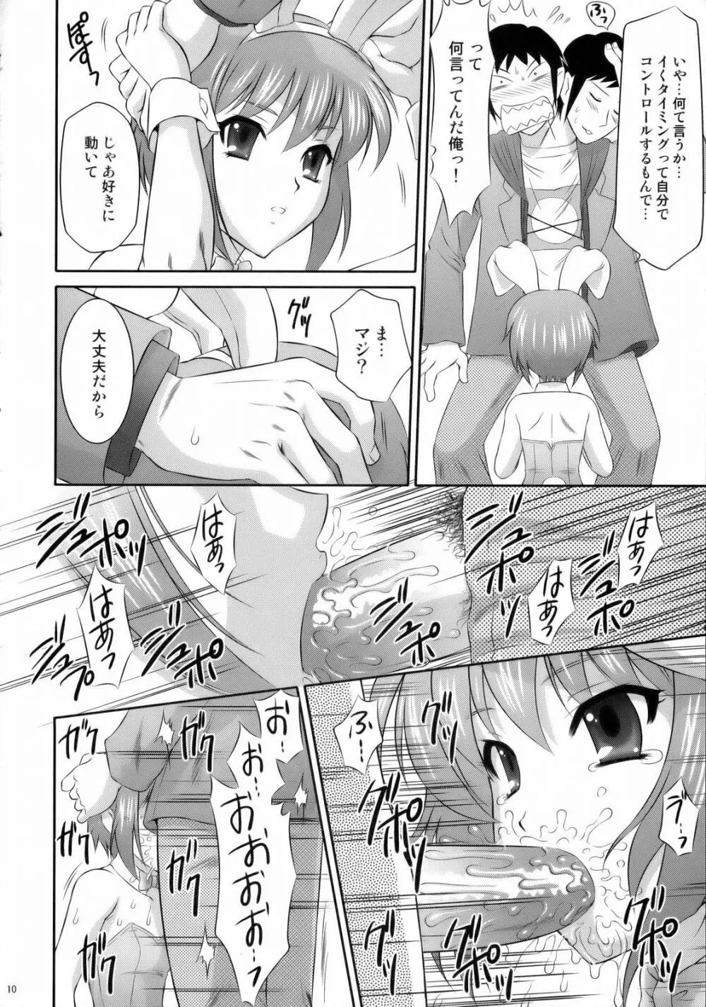長門有希はウサギとカメの夢を見るか? Page.9