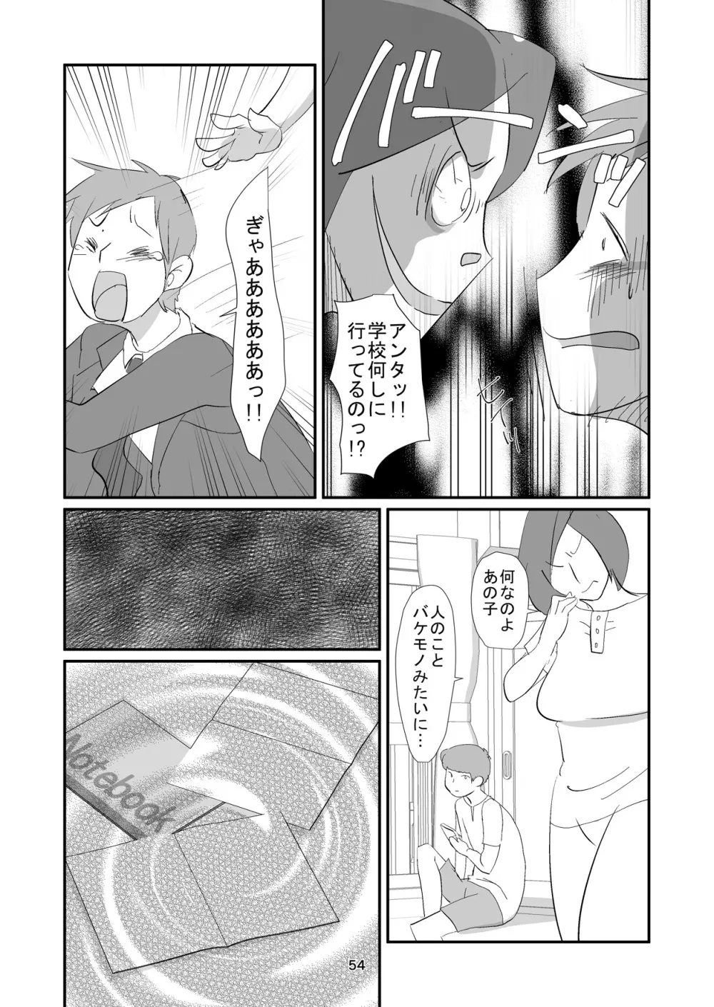 吸精女教師～淫夢に巣くう女～ Page.54