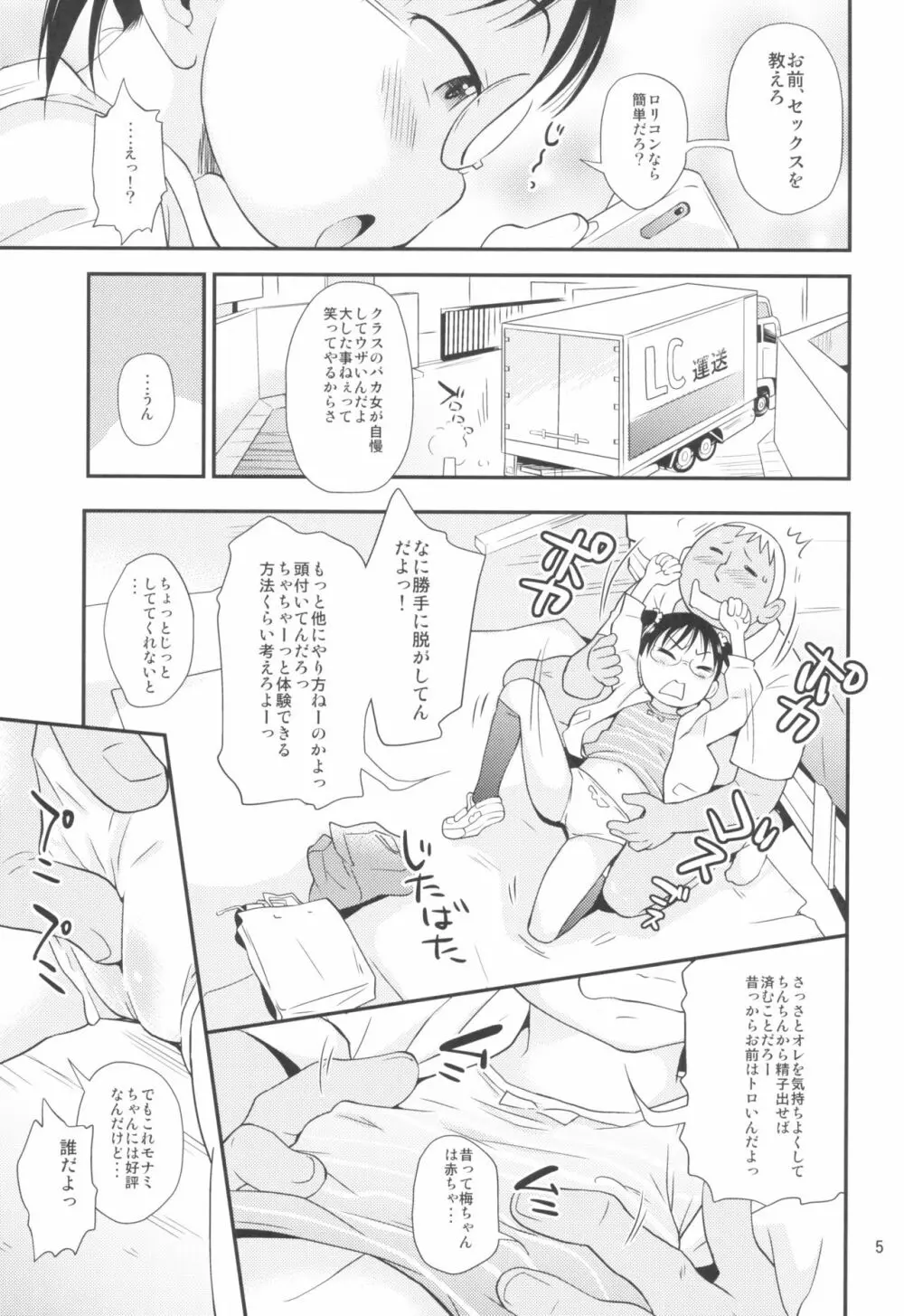 梅ちゃんはクチが悪い Page.5