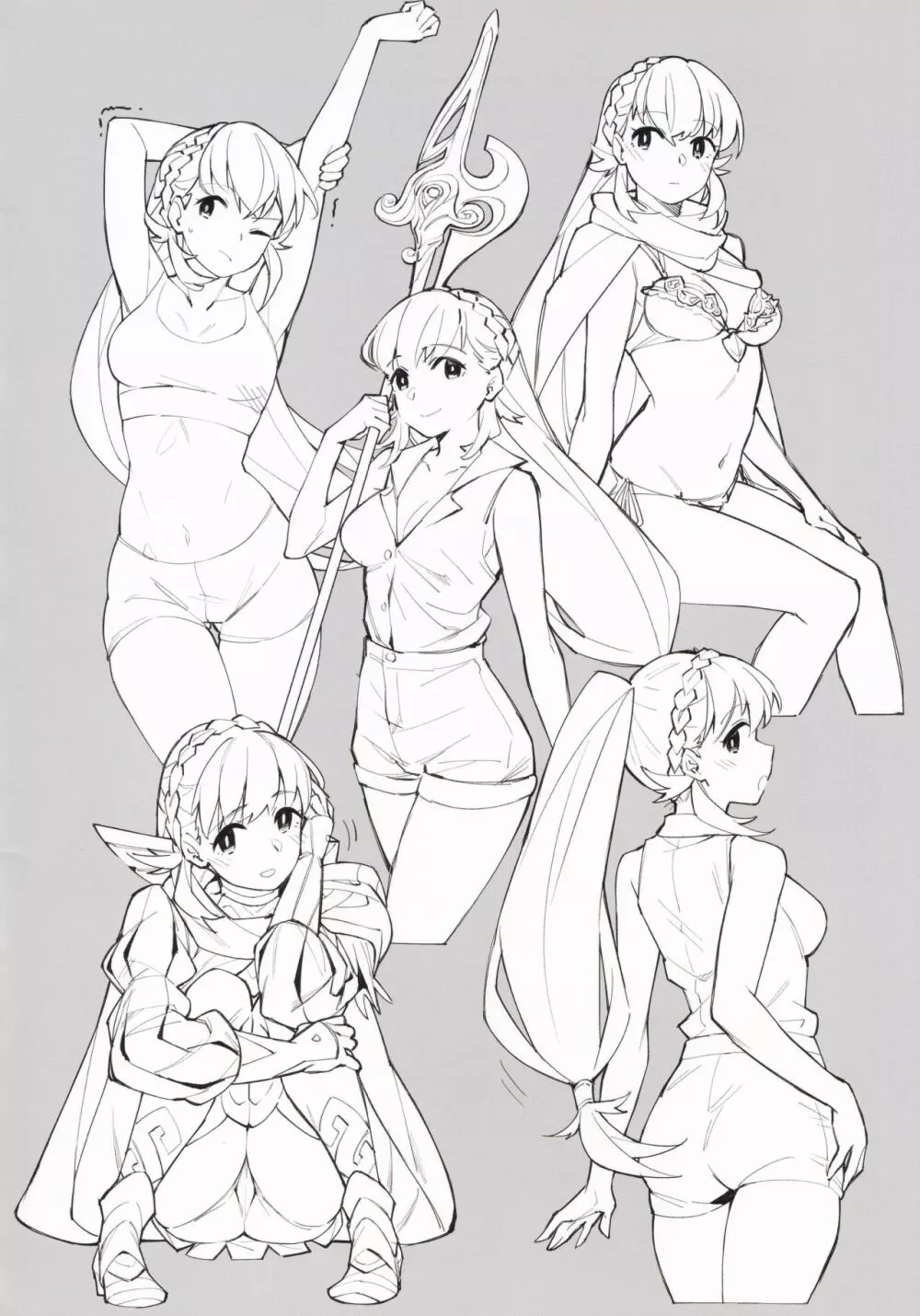 Fire Emblem Girl×Girl Fanbook Page.20