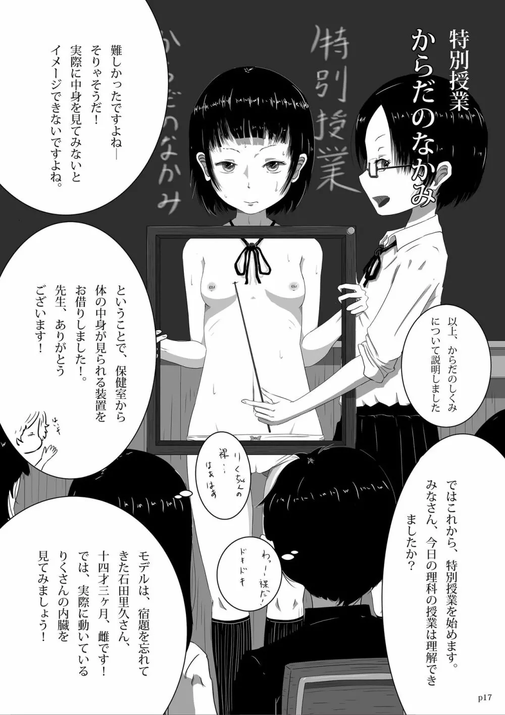 ゆきすけ作品集4 からだのなかみ Page.17