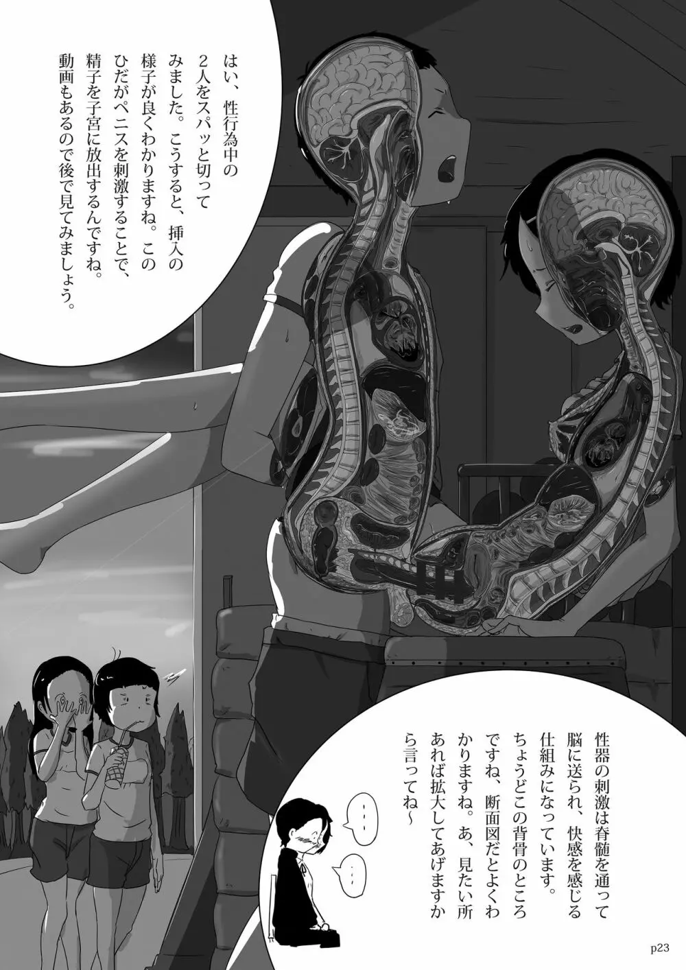 ゆきすけ作品集4 からだのなかみ Page.23