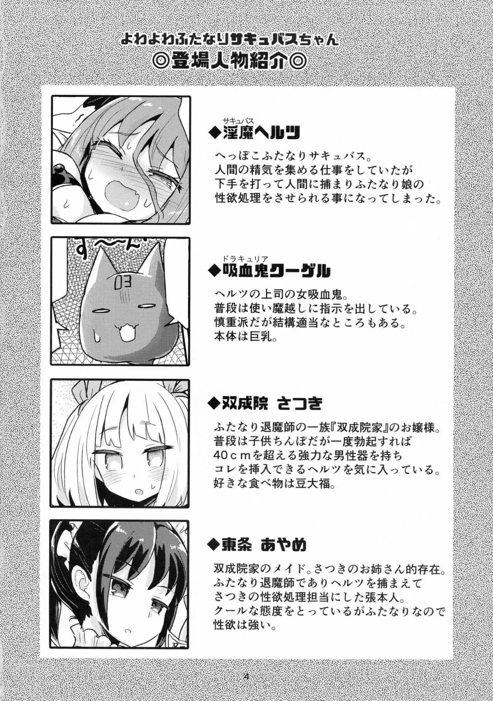 よわよわふたなりサキュバスちゃん#03 Page.4