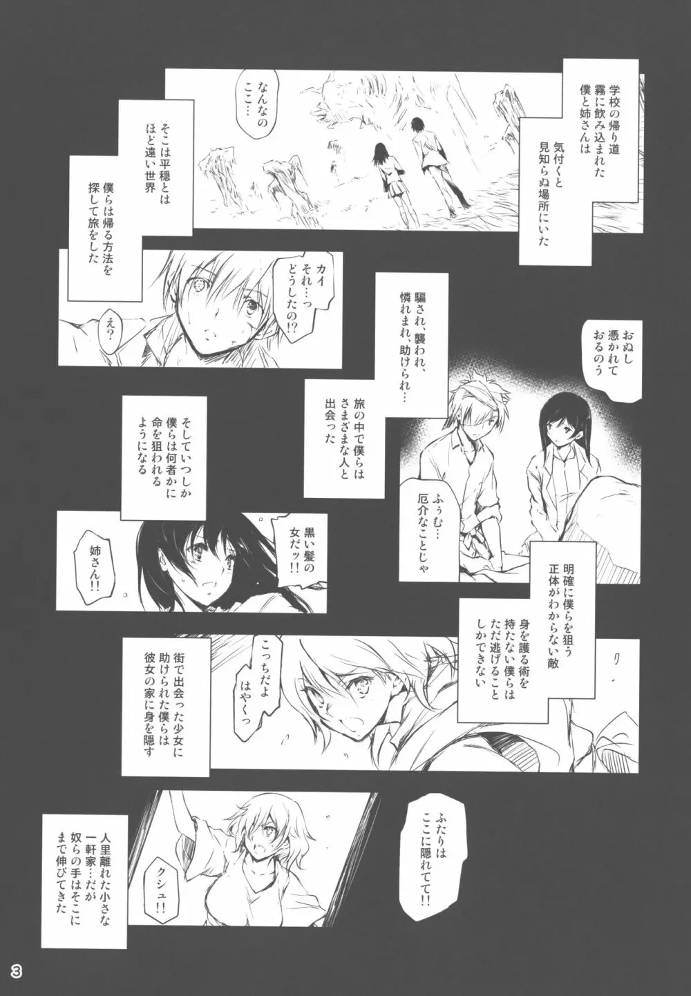 キミとふたり、檻の世界で Page.3