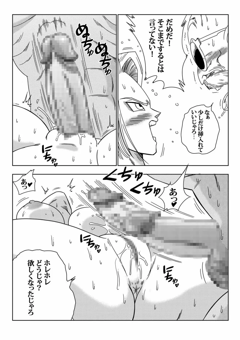 18号VS亀○人 Page.13