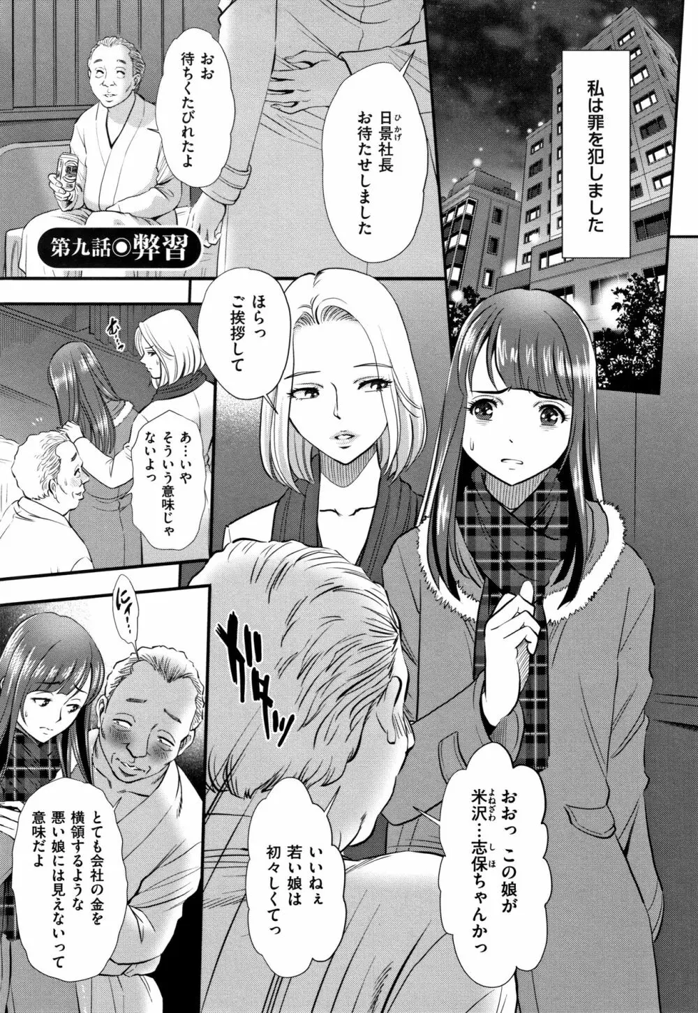 罪と罰 欲望に囚われた牝妻たち Page.156