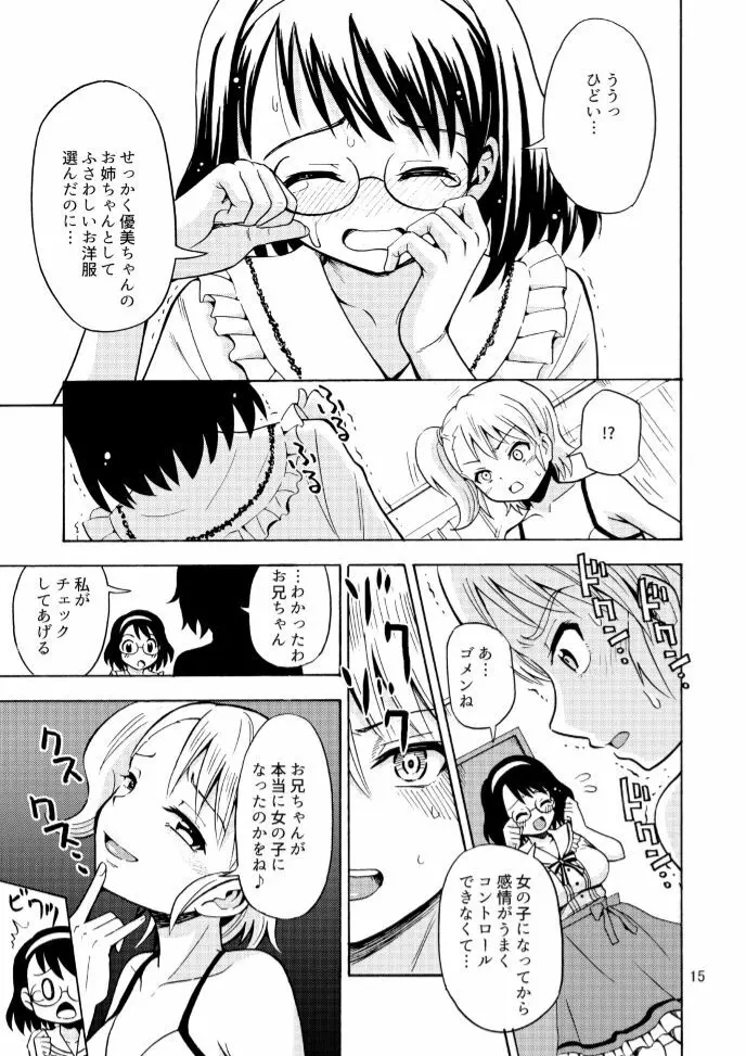 女の子になったお兄ちゃんをいじめないで！ Page.17